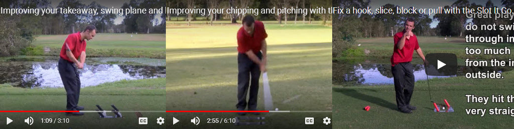 Slot It Golf Swing Trainer Instructional Videos